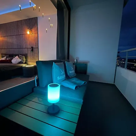 아파트 Themenpartment Privater 겔젠키르헨